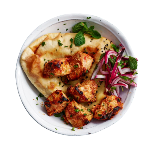 Chicken Tikka on Naan