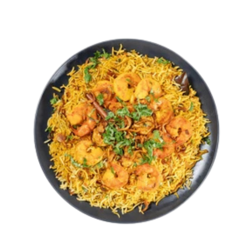 King prawns biryani